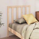 Hoofdborden en voetborden van massief grenenhout met trendy design - Naturel / 81 x 100 cm / 1 - Hoofdborden