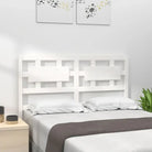 Hoofdborden en voetborden van massief grenenhout voor een moderne slaapkamer - Wit / 185.5 x 100 cm / 1 - Hoofdborden