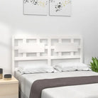 Hoofdborden en voetborden van massief grenenhout voor een moderne slaapkamer - Wit / 205.5 x 100 cm / 1 - Hoofdborden