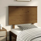 Hoofdborden en voetborden van massief grenenhout voor een stijlvolle slaapkamer - Honingbruin / 104 x 82.5 cm / 1