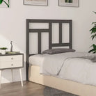 Hoofdborden en voetborden van massief grenenhout voor een trendy slaapkamer - Grijs / 80.5 x 100 cm / 1 - Hoofdborden