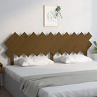 Hoofdborden en voetborden van massief grenenhout voor een trendy slaapkamer - Honingbruin / 196 x 80.5 cm / 1