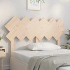 Hoofdborden en voetborden van massief grenenhout voor een trendy slaapkamer - Naturel / 132 x 81 cm / 1 - Hoofdborden