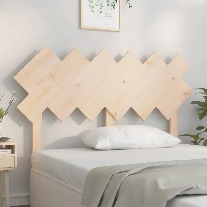 Hoofdborden en voetborden van massief grenenhout voor een trendy slaapkamer - Naturel / 132 x 81 cm / 1 - Hoofdborden