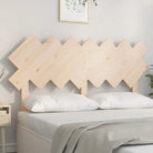 Hoofdborden en voetborden van massief grenenhout voor een trendy slaapkamer - Naturel / 141 x 80.5 cm / 1 - Hoofdborden