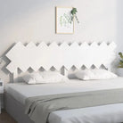 Hoofdborden en voetborden van massief grenenhout voor een trendy slaapkamer - Wit / 196 x 80.5 cm / 1 - Hoofdborden