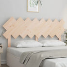 Hoofdborden en voetborden van massief grenenhout voor een trendy slaapkamer - Naturel / 159.5 x 80.5 cm / 1