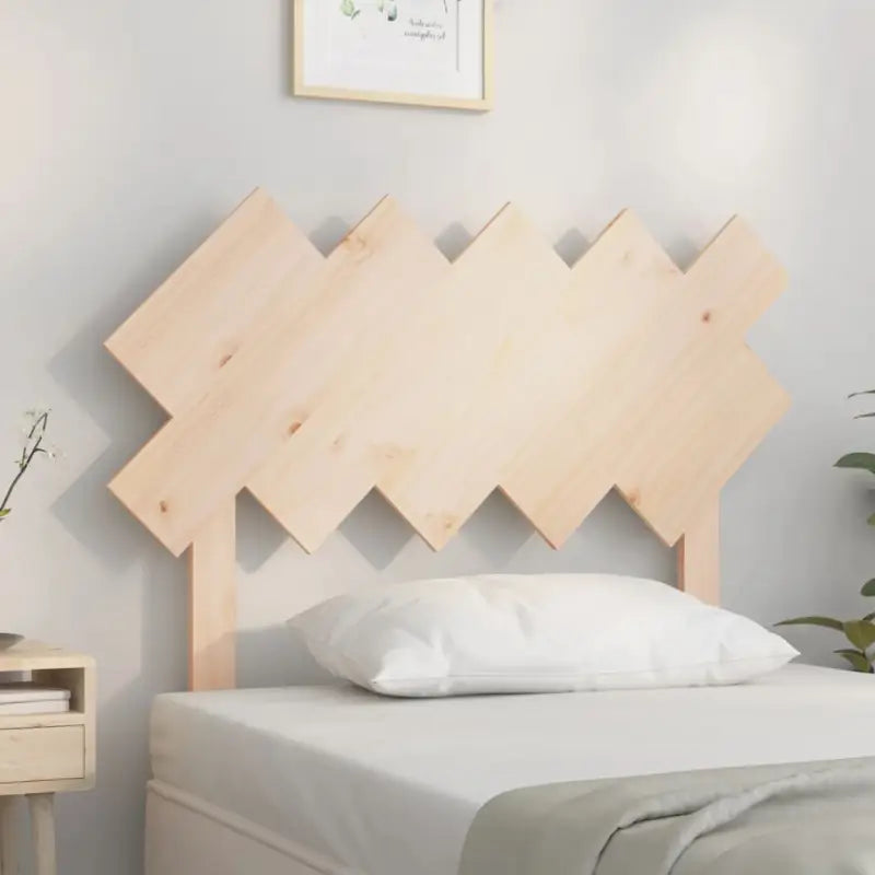 Hoofdborden en voetborden van massief grenenhout voor een trendy slaapkamer - Naturel / 104 x 80.5 cm / 1 - Hoofdborden