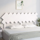 Hoofdborden en voetborden van massief grenenhout voor een trendy slaapkamer - Wit / 178 x 80.5 cm / 1 - Hoofdborden