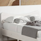 Hoofdborden en voetborden van massief grenenhout voor elke slaapkamer - Wit / 135 cm / 1 - Hoofdborden en voetborden