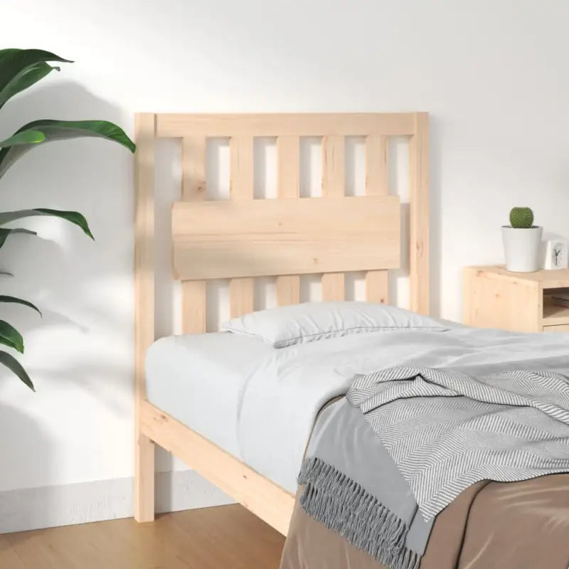Hoofdborden en voetborden van massief grenenhout voor elke slaapkamer - Naturel / 80.5 x 100 cm / 1 - Hoofdborden