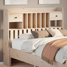 Hoofdborden en voetborden van massief grenenhout voor elke slaapkamer - Naturel / 120 cm / 1 - Hoofdborden en voetborden