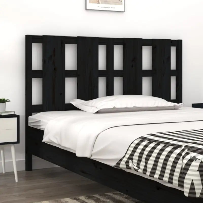 Hoofdborden en voetborden van massief grenenhout voor elke slaapkamer - Grijs / 205.5 x 100 cm / 1 - Hoofdborden