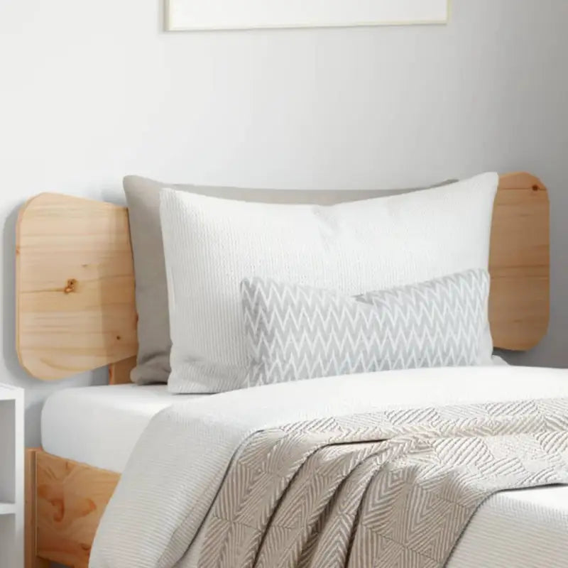 Hoofdborden en voetborden van massief grenenhout voor elke slaapkamer - Naturel / 100 cm / 1 - Hoofdborden en voetborden