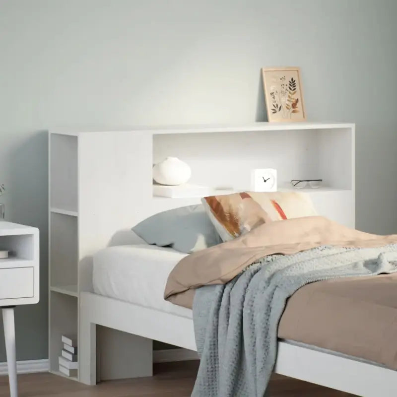 Hoofdborden en voetborden van massief grenenhout voor elke slaapkamer - Wit / 75 cm / 1 - Hoofdborden en voetborden