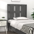 Hoofdborden en voetborden van massief grenenhout voor elke slaapkamer - Grijs / 80.5 x 100 cm / 1 - Hoofdborden