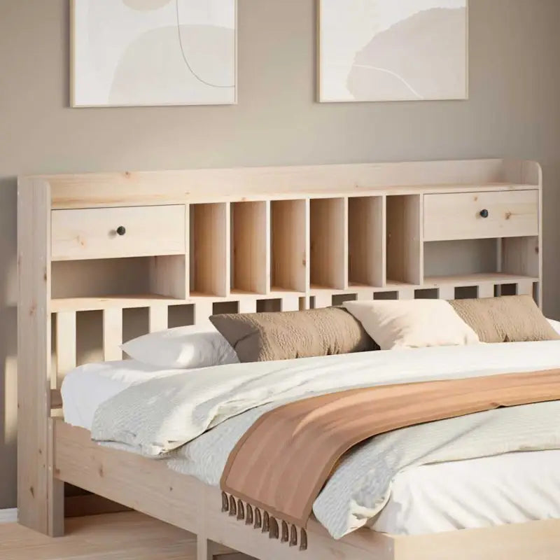 Hoofdborden en voetborden van massief grenenhout voor elke slaapkamer - Naturel / 200 cm / 1 - Hoofdborden en voetborden
