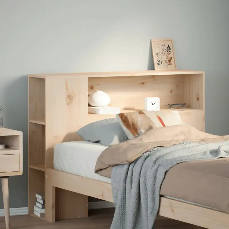 Hoofdborden en voetborden van massief grenenhout voor elke slaapkamer - Naturel / 100 cm / 1 - Hoofdborden en voetborden