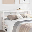 Hoofdborden en voetborden van massief grenenhout voor in elke slaapkamer - Wit / 146 x 19 x 82 cm / 1 - Hoofdborden