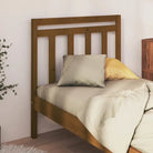 Hoofdborden van massief grenenhout met trendy design voor elke slaapkamer - Honingbruin / 95 x 100 cm / 1 - Hoofdborden