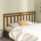 Hoofdborden van massief grenenhout met trendy design voor elke slaapkamer - Honingbruin / 206 x 100 cm / 1
