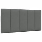 Hoofdeken met klassieke schoonheid voor een stijlvolle slaapkamer - Donkergrijs / 100 cm / 1 - Hoofdborden en voetborden