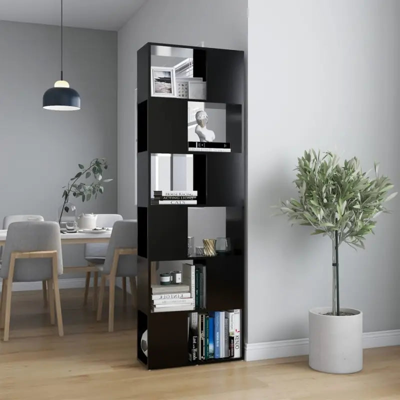 Hoogglans wit Boekenkast bewerkt hout met strak ontwerp - Boekenkasten