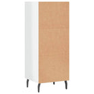 Hoogglans wit dressoir van bewerkt hout met tijdloze uitstraling - Dressoirs & buffetkasten