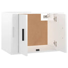 Hoogglans wit tv-meubel met strak en klassiek design - Tv-meubels