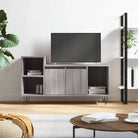 Hoogglans Wit Tv-meubel van Bewerkt Hout voor een stijlvolle kamer - Grijs sonoma / 1 - Tv-meubels