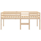 Hoogslaper van massief grenenhout voor moderne kleine slaapkamers - Bedden & bedframes