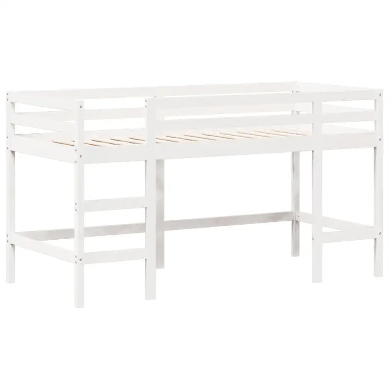 hoogslaper voor kinderen met open zijdeur van massief grenenhout - Bedden & bedframes