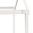 hoogslaper voor kinderen met open zijdeur van massief grenenhout - Bedden & bedframes