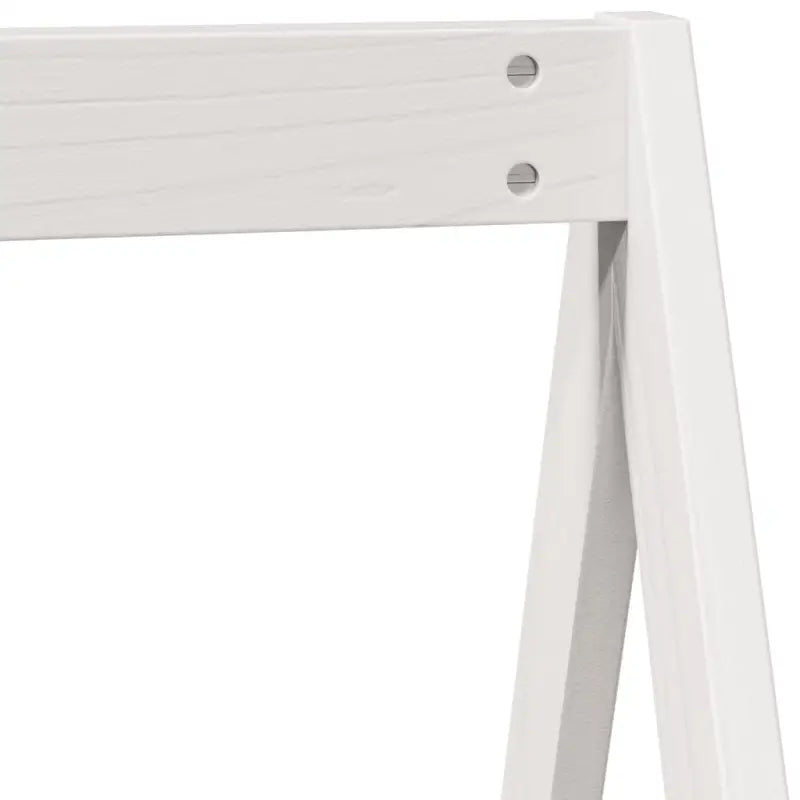 Hoogslaper voor kinderen van massief grenenhout met open zijdeur - Bedden & bedframes