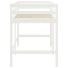 Hoogslaper voor kinderen van massief grenenhout met ruimtebesparing - Bedden & bedframes