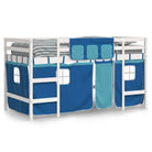 Hoogslaper voor kinderen van massief grenenhout met stabiliteit - Bedden & bedframes