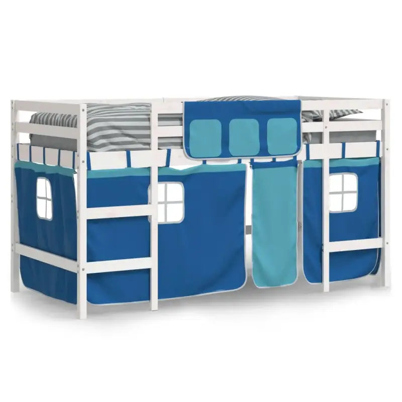 Hoogslaper voor kinderen van massief grenenhout met stabiliteit - Bedden & bedframes