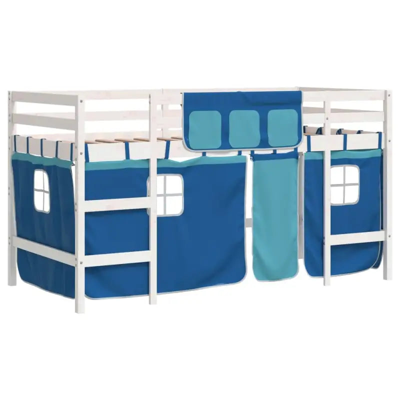 Hoogslaper voor kinderen van massief grenenhout met stabiliteit - Bedden & bedframes