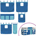 Hoogslaper voor kinderen van massief grenenhout met stabiliteit - Bedden & bedframes