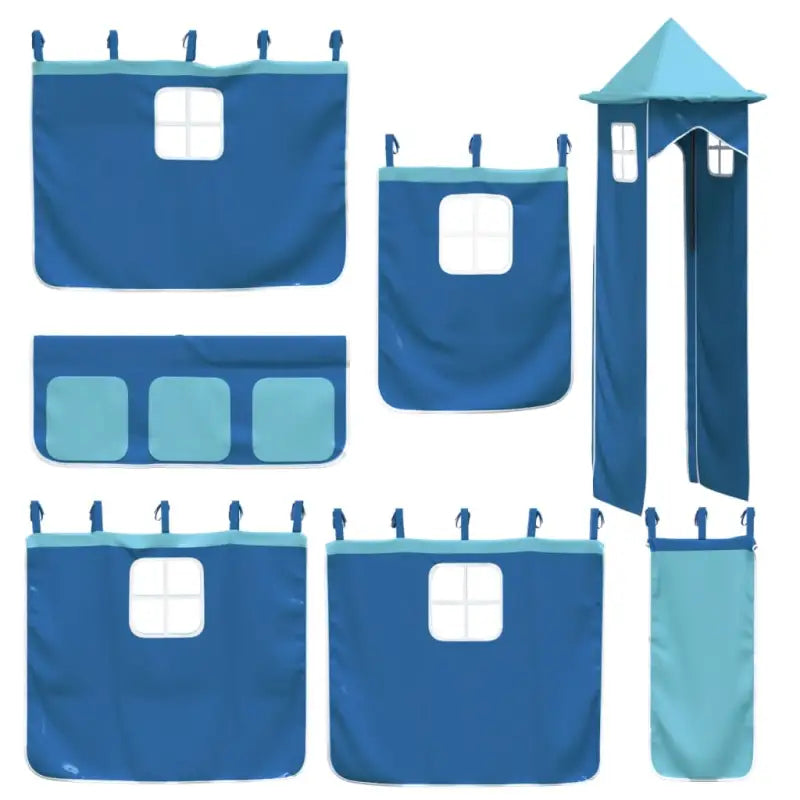 Hoogslaper voor kinderen van massief grenenhout voor plezier en ruimtebesparing - Bedden & bedframes