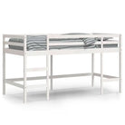 Hoogslaper voor kinderen van massief grenenhout voor ruimtebesparing - Bedden & bedframes