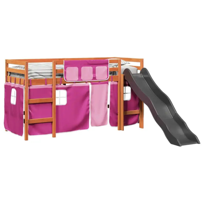Hoogslaper voor Kinderen van Massief Grenenhout voor Ruimtebesparing - Bedden & bedframes