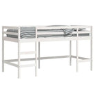 Hoogslaper voor kinderen van massief grenenhout voor ruimtebesparing - Bedden & bedframes