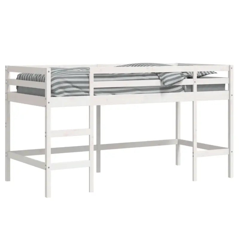 Hoogslaper voor kinderen van massief grenenhout voor ruimtebesparing - Bedden & bedframes