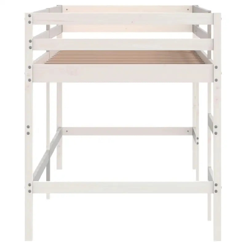 Hoogslaper voor kinderen van massief grenenhout voor ruimtebesparing - Bedden & bedframes