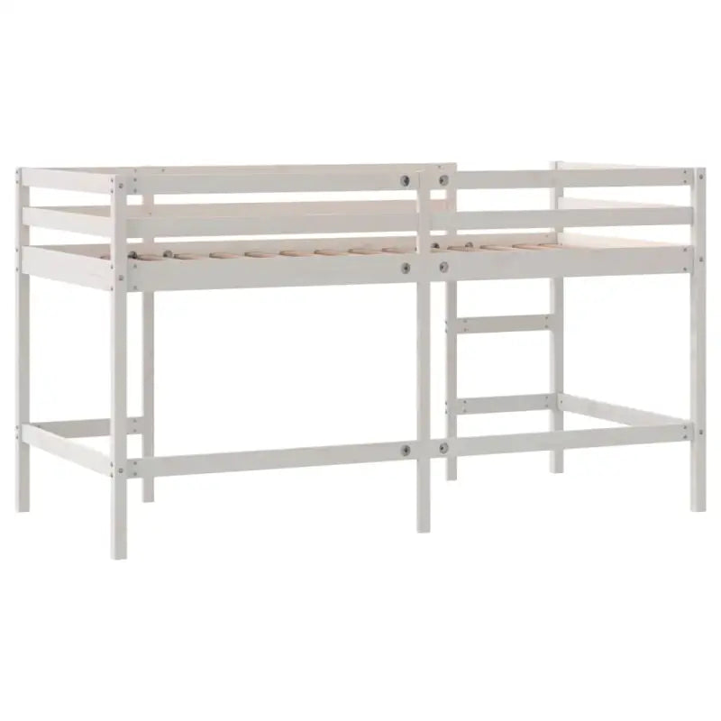 Hoogslaper voor kinderen van massief grenenhout voor ruimtebesparing - Bedden & bedframes