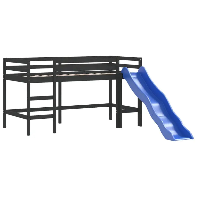 Hoogslaper voor kinderen van massief grenenhout voor ruimtebesparing - Bedden & bedframes