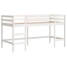 Hoogslaper voor kinderen van massief grenenhout voor ruimtebesparing - Bedden & bedframes