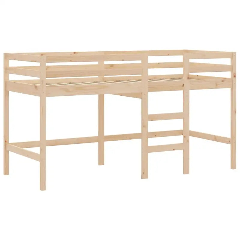 Hoogslaper voor kinderen van massief grenenhout stabiel en ruimtebesparend - Bedden & bedframes