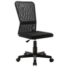 Hoogte verstelbare bureaustoel met ademend mesh stof voor comfort - Zwart / 1 - Bureaustoelen